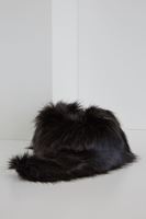 Bayan Siyah Kürk Yaka