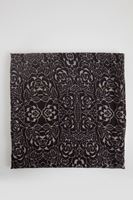 Bayan Çok Renkli Gül Desenli İnce Şal