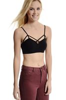 Bayan Siyah Dikişsiz Kısa Atlet