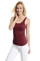 Bayan Bordo Askılı Atlet