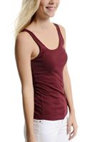 Bayan Bordo Askılı Atlet