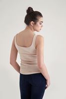 Bayan Krem Askılı Atlet