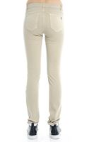 Bayan Krem Kalem Paça Pantolon