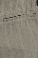 Bayan Yeşil Şal Yaka Keten Ceket