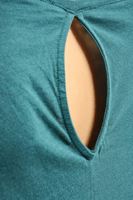 Bayan Mavi Reglan Kollu Tişört