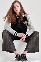 Bayan Yeşil Simli Pileli Pantolon