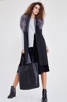 Bayan Siyah Triko Yelek