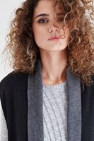 Bayan Siyah Triko Yelek