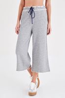 Bayan Gri Rahat Kesim Pantolon