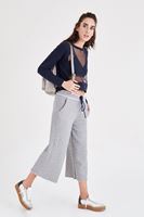 Bayan Gri Rahat Kesim Pantolon