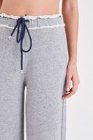 Bayan Gri Rahat Kesim Pantolon
