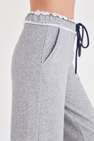 Bayan Gri Rahat Kesim Pantolon