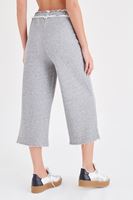 Bayan Gri Rahat Kesim Pantolon