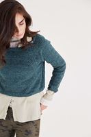 Bayan Yeşil Kısa Kazak