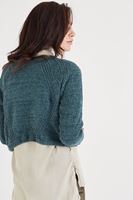 Bayan Yeşil Kısa Kazak