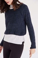 Bayan Gri Kısa Kazak