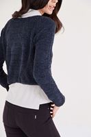 Bayan Gri Kısa Kazak