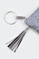 Bayan Gümüş Simli Portföy Çanta