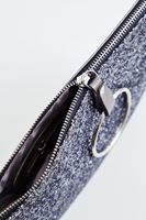 Bayan Gümüş Simli Portföy Çanta