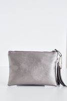 Bayan Gümüş Simli Portföy Çanta