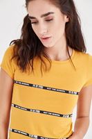 Bayan Turuncu Kısa Tişört