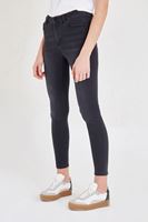 Bayan Gri Normal Bel Dar Paça Pantolon