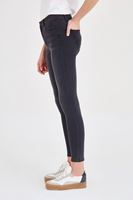 Bayan Gri Normal Bel Dar Paça Pantolon