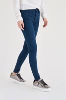 Bayan Yeşil Normal Bel Dar Paça Pantolon