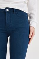 Bayan Yeşil Normal Bel Dar Paça Pantolon