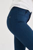 Bayan Yeşil Normal Bel Dar Paça Pantolon