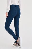 Bayan Yeşil Normal Bel Dar Paça Pantolon