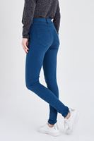 Bayan Yeşil Normal Bel Dar Paça Pantolon