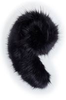 Bayan Siyah Kürk Yaka