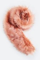 Bayan Kahverengi Kürk Yaka