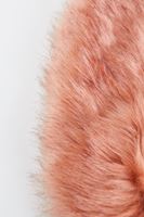 Bayan Kahverengi Kürk Yaka