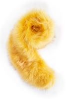 Bayan Sarı Kürk Yaka