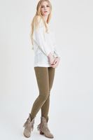 Bayan Krem Yarasa Kol Triko