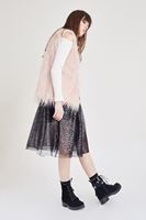 Women Black Tulle Skirt
