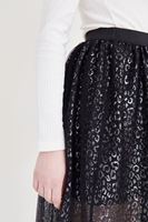 Women Black Tulle Skirt