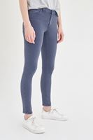 Bayan Lacivert Esnek Kumaşlı Skinny Pantolon
