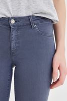 Bayan Lacivert Esnek Kumaşlı Skinny Pantolon