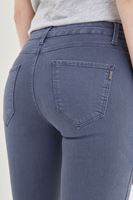 Bayan Lacivert Esnek Kumaşlı Skinny Pantolon