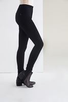 Bayan Siyah Yüksek Bel Skinny Pantolon