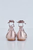 Bayan Altın Parlak Sandalet