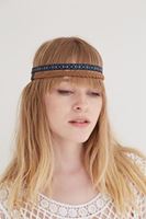 Bayan Mavi İkili Saç Bandı