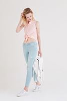 Bayan Pembe Kolsuz Gömlek