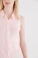 Bayan Pembe Kolsuz Gömlek