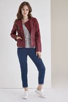 Bayan Mavi Yüksek Bel Jean