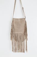 Bayan Gri Püsküllü Çanta