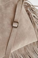 Bayan Gri Püsküllü Çanta